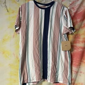 Striped Men’s Short Sleeve Shirt